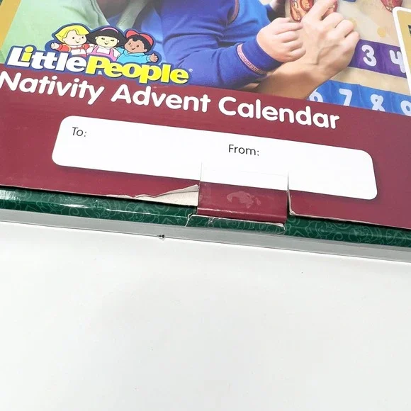 Fisher-Price Little People Musical Soft Advent Calendar 100% Complete Vtg 2012 - Picture 13 of 13